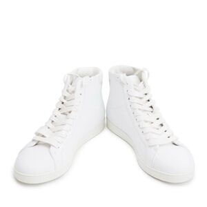 Jimmy Choo Women's Sneakers - Size 38 (Fits 7/8) - White Leather